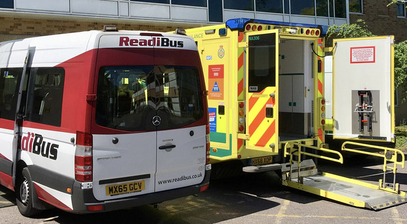 Readibus And SCAS Working Side By Side Together At The RBH May 2020 A